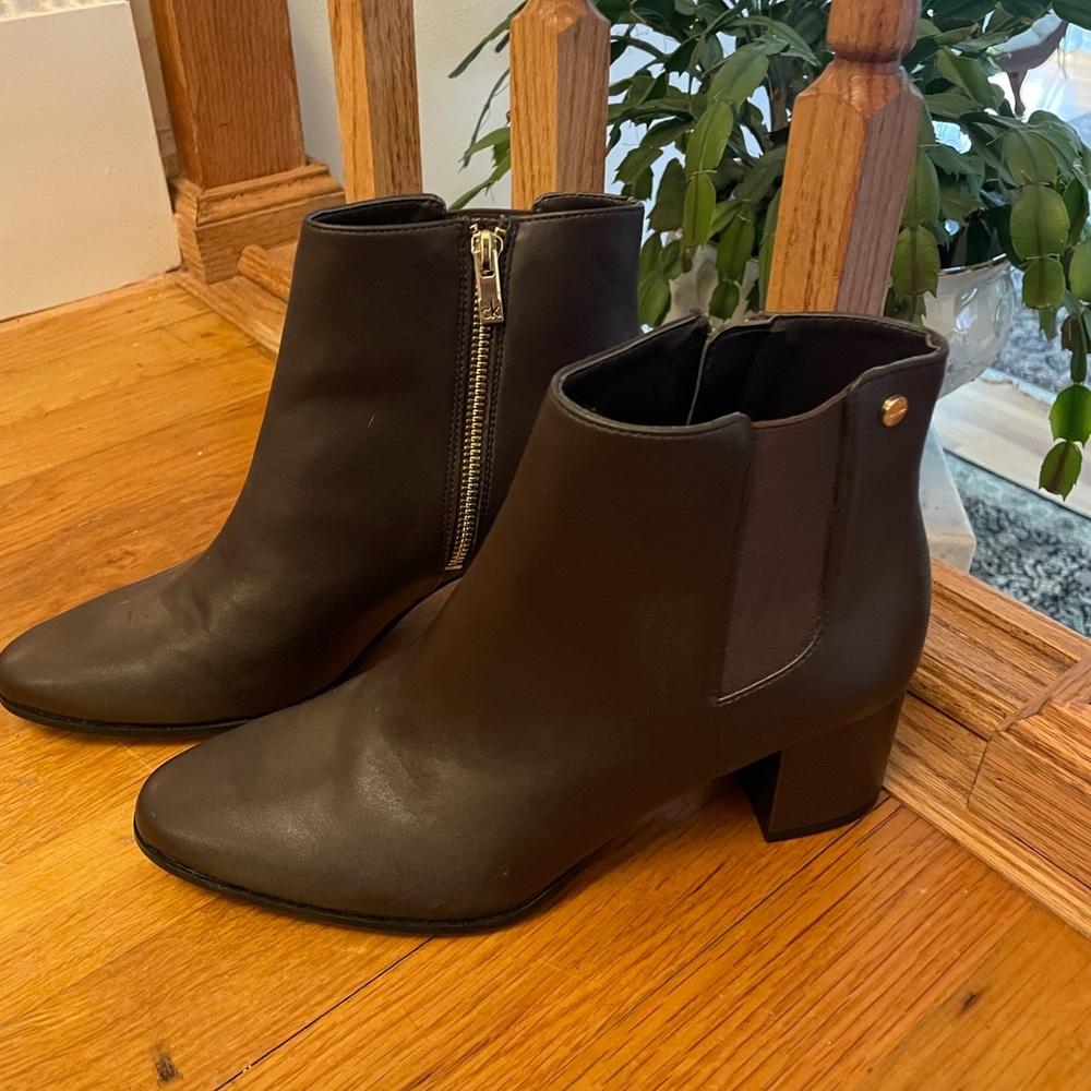 Calvin Klein Brown Short Boots